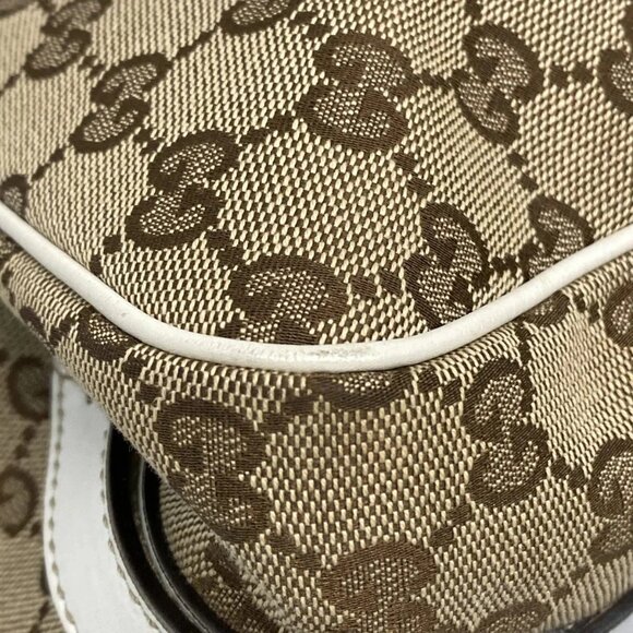 Authentic GUCCI Leather Shoulder Bag br488-112025 - Picture 6 of 14